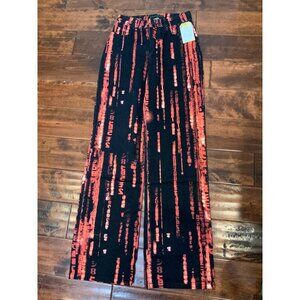 Jaded London Red Matrix Code Straight Leg Jeans NWT, Size 25